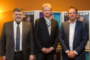 Herr Rothenpieler (VW Sachsen), Herr Flemming (Kultour Z.) und Herr Zahlmann (v.l.)