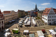 Blick auf den Hauptmarkt zum Sachsenmarkt