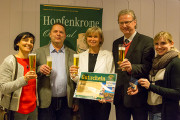 Kathrin Seyfert (Mauritius), Herr und Frau Spindler, Jürgen Flemming und Anja Heintschel (Kultour Z.), v.l.